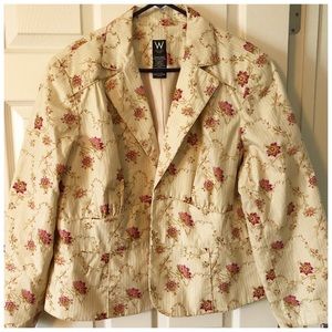 NWOT Work to Weekend Floral Blazer 20W